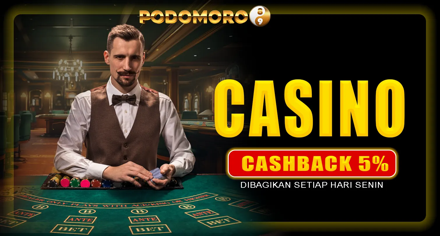 BONUS CASHBACK CASINO 5%